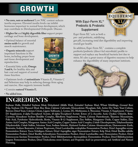 Tribute Growth Pellet