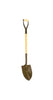 Bowman Handles Inc Round Pt. Shovel W/ 48 In Handle