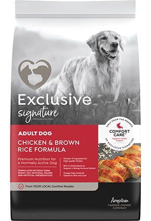 Exclusive Pet Food Exclusive Signature Adult Dog Chicken & Brown Rice Formula (15 Lb)