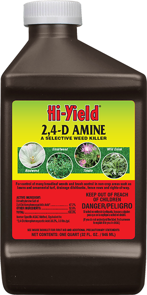 Hi Yield 2 4 D AMINE A SELECTIVE WEED KILLER Denton TX D L