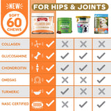 The Missing Link® Collagen Care™ Hips & Joints Soft Chews
