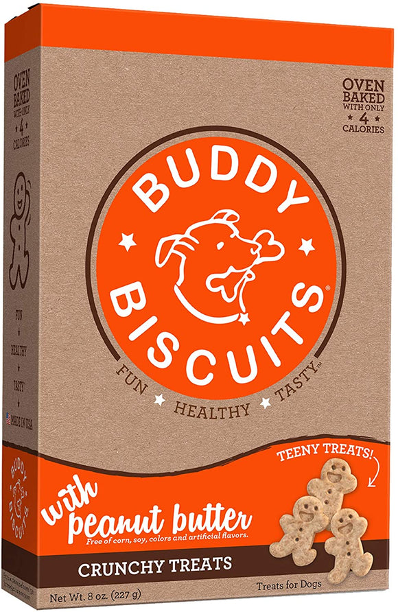 Cloud Star Itty Bitty Buddy Biscuits Peanut Butter Dog Treats
