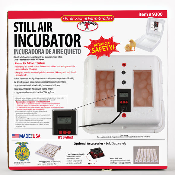 Little Giant Still Air Incubator 9300