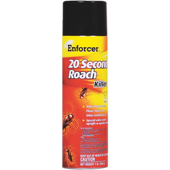 Enforcer 20-Second 16 Oz. Aerosol Spray Ant & Roach Killer - Denton, TX -  D&L Farm and Home