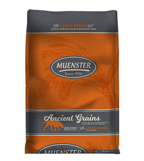 Muenster natural dog store food