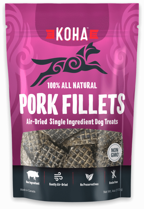 Koha Pork Strips All Natural Treats