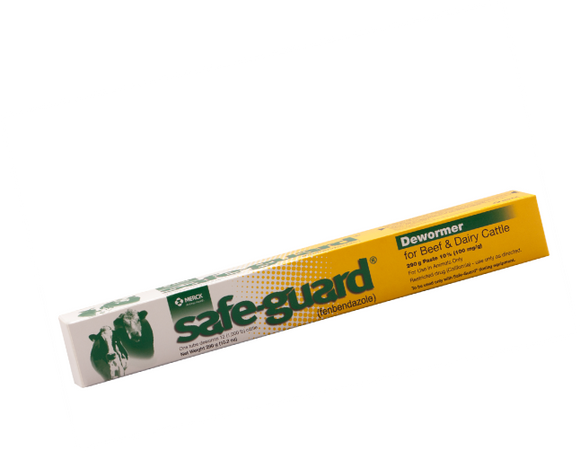SAFE-GUARD Paste 10% Dewormer for Beef & Dairy Cattle