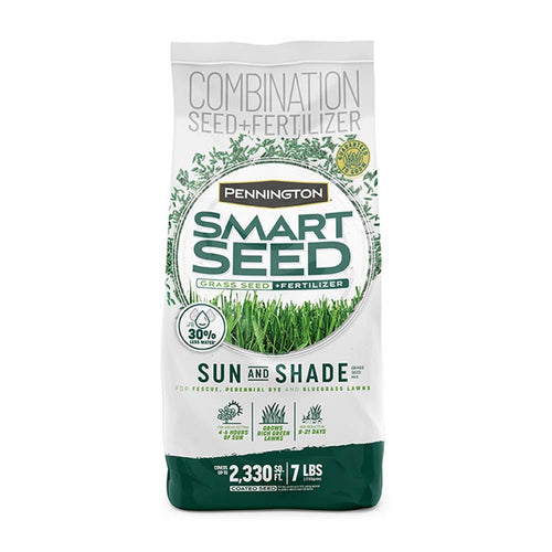 Pennington Smart Seed Sun and Shade North Grass Seed and Fertilizer 7 lbs.