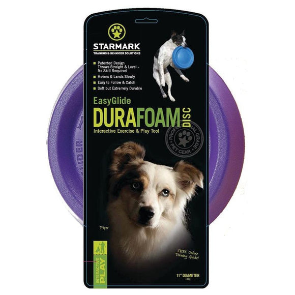 EASYGLIDE DURAFOAM DISC DOG TOY (11 INCH, ASSORTED)